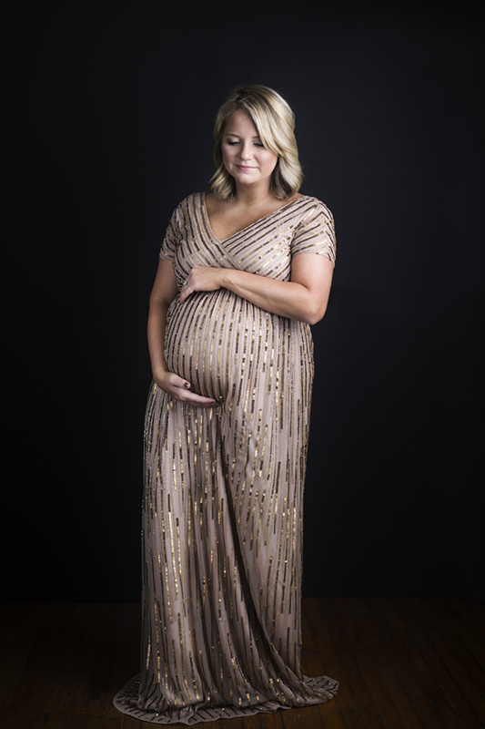 Maternity Portrait session with Britt Smith Photography and Megan Bunnell for About Face Nola, Metairie and New Orleans, LA